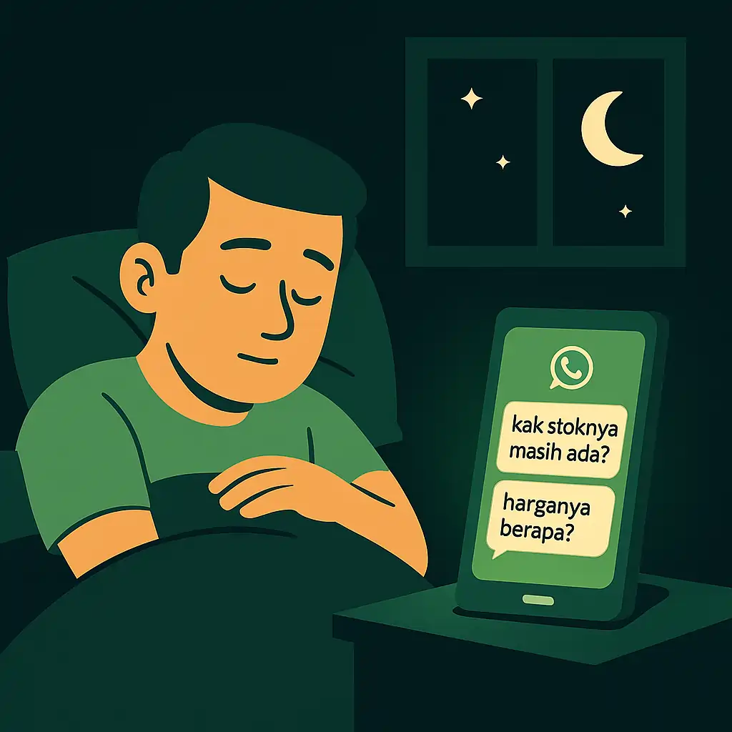 Home 5 Chat malam hari tidak terbalas