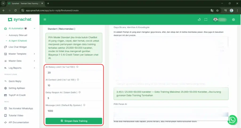 Membuat AI Data Training 4 Cara menambahkan AI Data Training